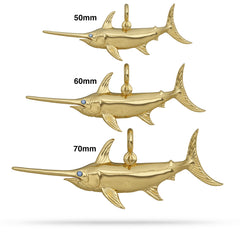 Broadbill Swordfish Pendant