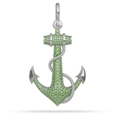 Stoned Anchor with Rope Pendant