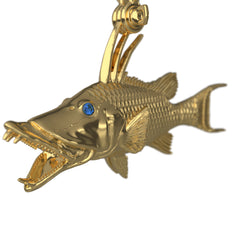 The Hogfish "Boar" Pendant