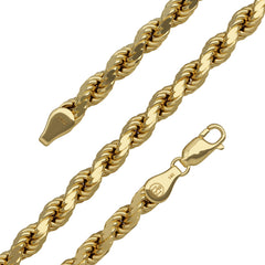 Gold Rope Chain (Medium)