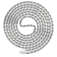 Silver Rope Chain (Light)