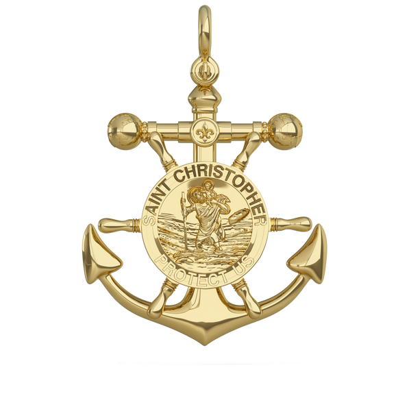 Mariner Cross Anchor Pendant l Nautical Treasure Jewelry – N.T.J.