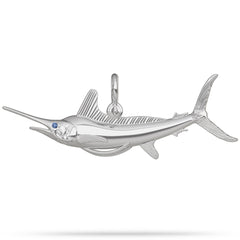 Atlantic White Marlin Pendant