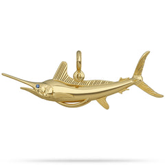 Atlantic White Marlin Pendant