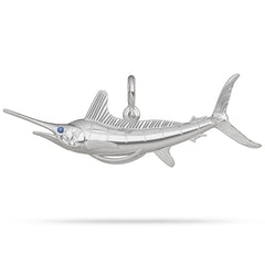 Atlantic White Marlin Pendant