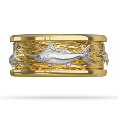 Gold Billfish Ring Marlin 