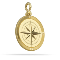 Compass Medallion Pendant