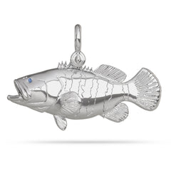 Goliath Grouper "Jewfish" Pendant