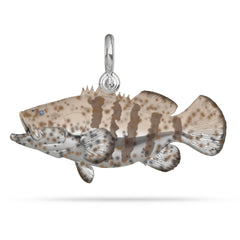 Goliath Grouper "Jewfish" Pendant