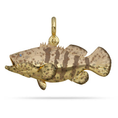 Goliath Grouper "Jewfish" Pendant