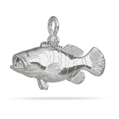 Goliath Grouper "Jewfish" Pendant