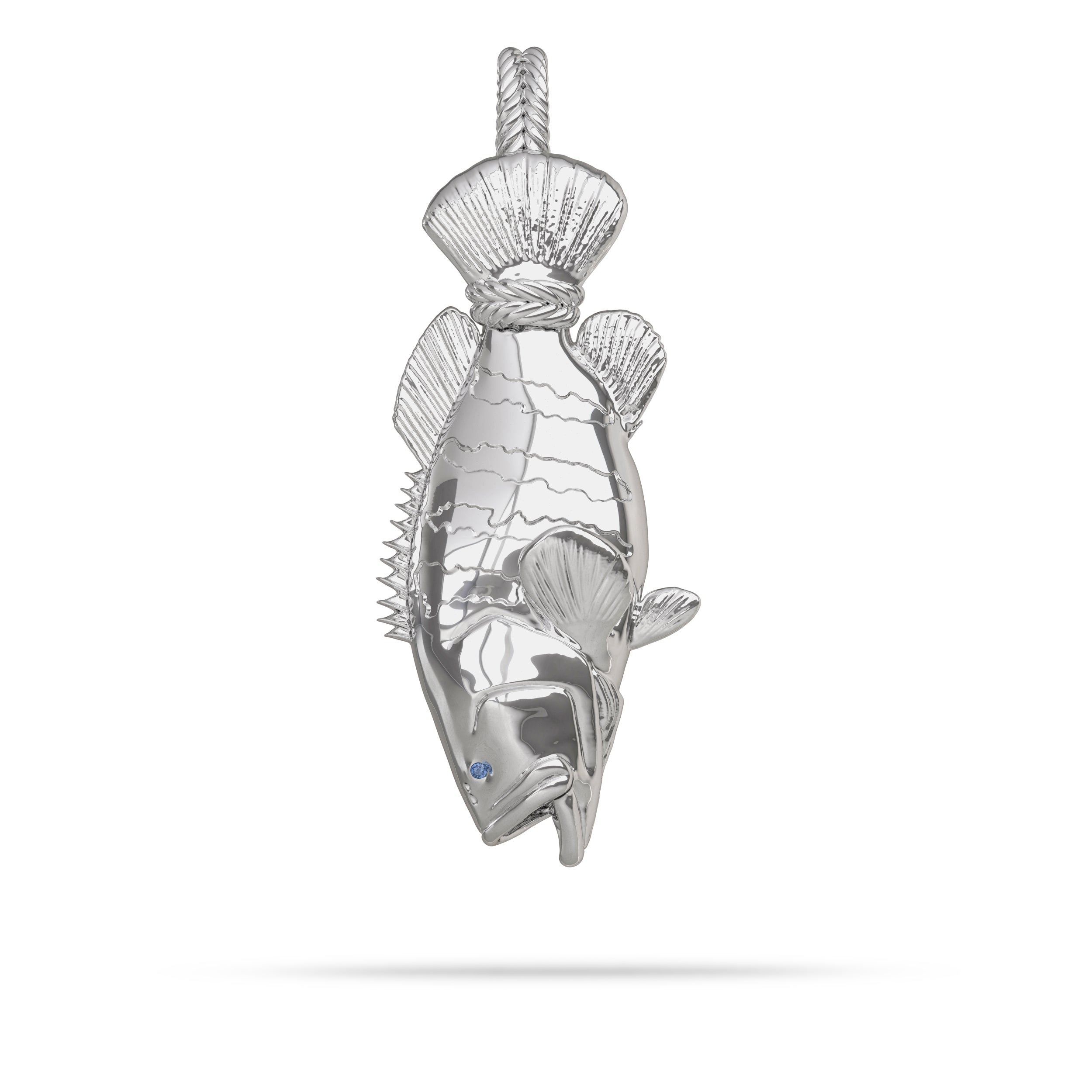 Largemouth Bass Silver Pewter Pendant Necklace, fish fishing angler angling  | eBay