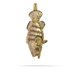 Goliath Grouper "Jewfish" Pendant