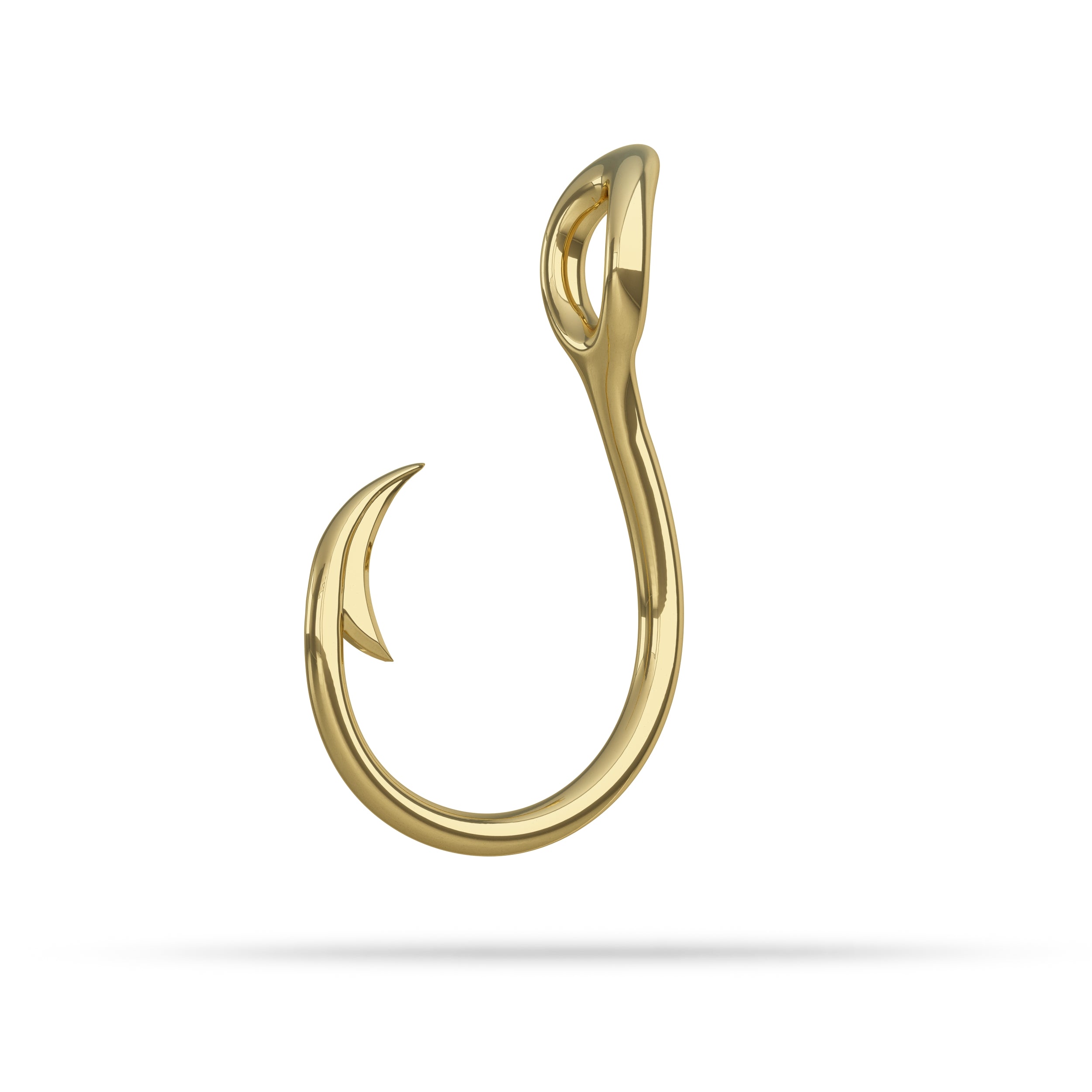 Circle Fish Hook Pendant I Nautical Treasure Jewelry Sterling Silver / 28mm (Small) by Nautical Treasure Jewelry Circle Fish Hook Pendant I Nautical Treasure Jewelry Sterling Silver / 28mm (Small) by Nautical Treasure Jewelry