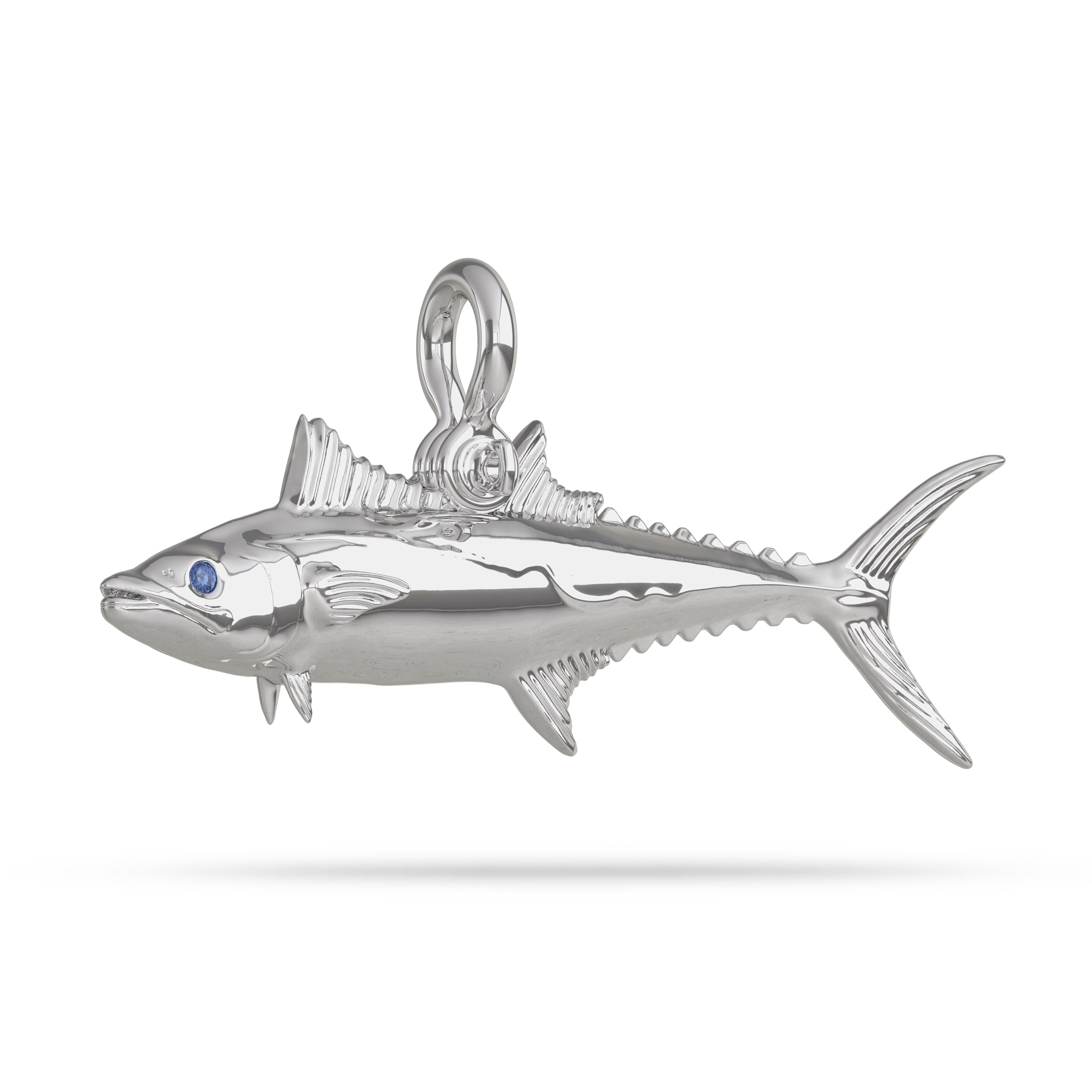 Kingfish Mackerel Pendant Silver