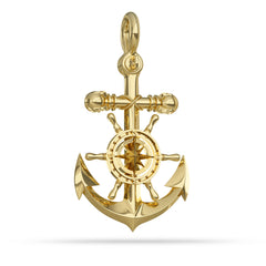 Mariner Cross Anchor Pendant