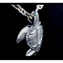 Loggerhead Sea Turtle Pendant by Nautical Treasure 
