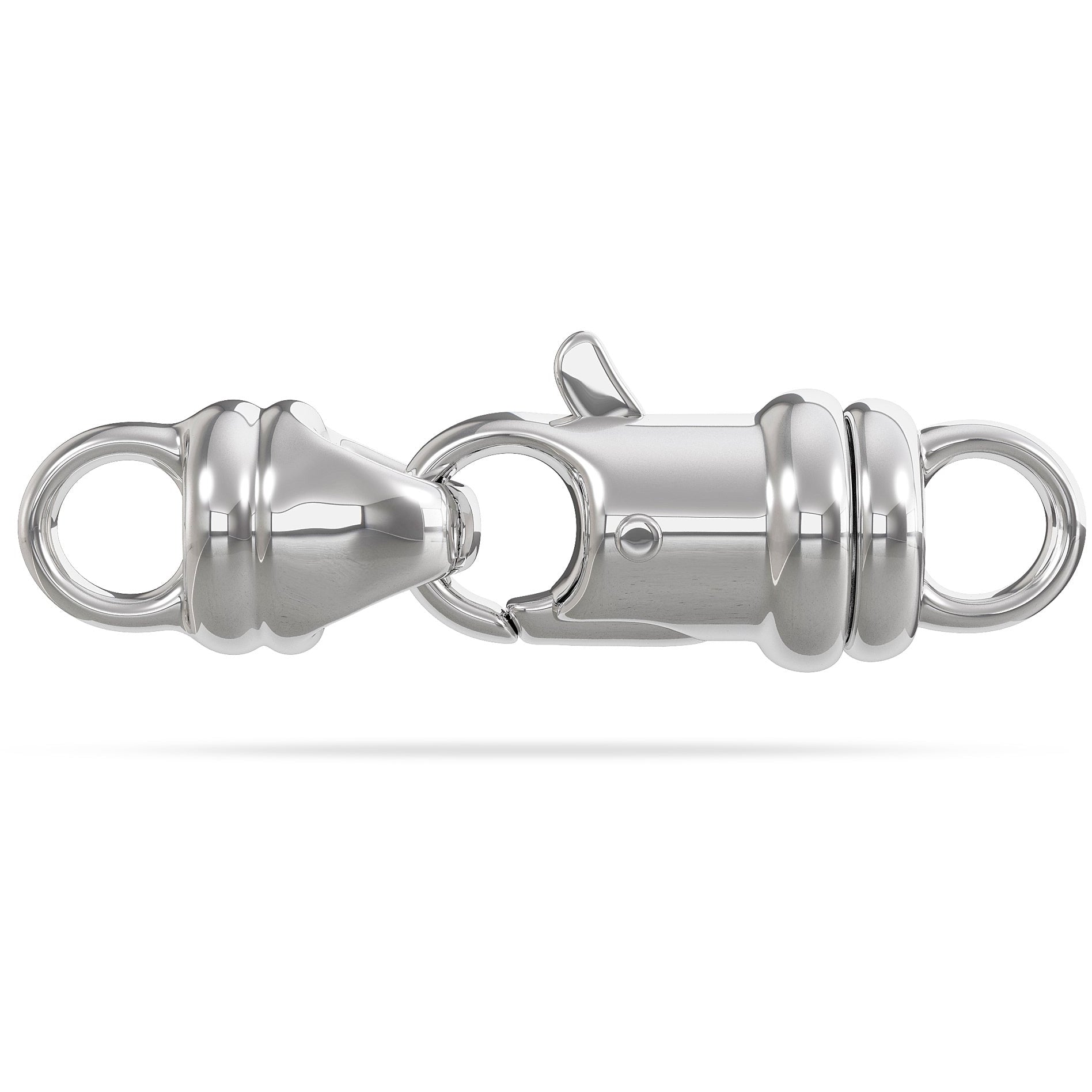 Silver Fishing Swivel Necklace unisex I Nautical Treasure Jewelry 24 / Silver / Swivel by Nautical Treasure Jewelry