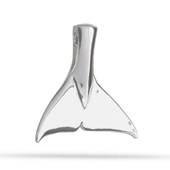 Sterling Silver Whale Tail  Pendant 