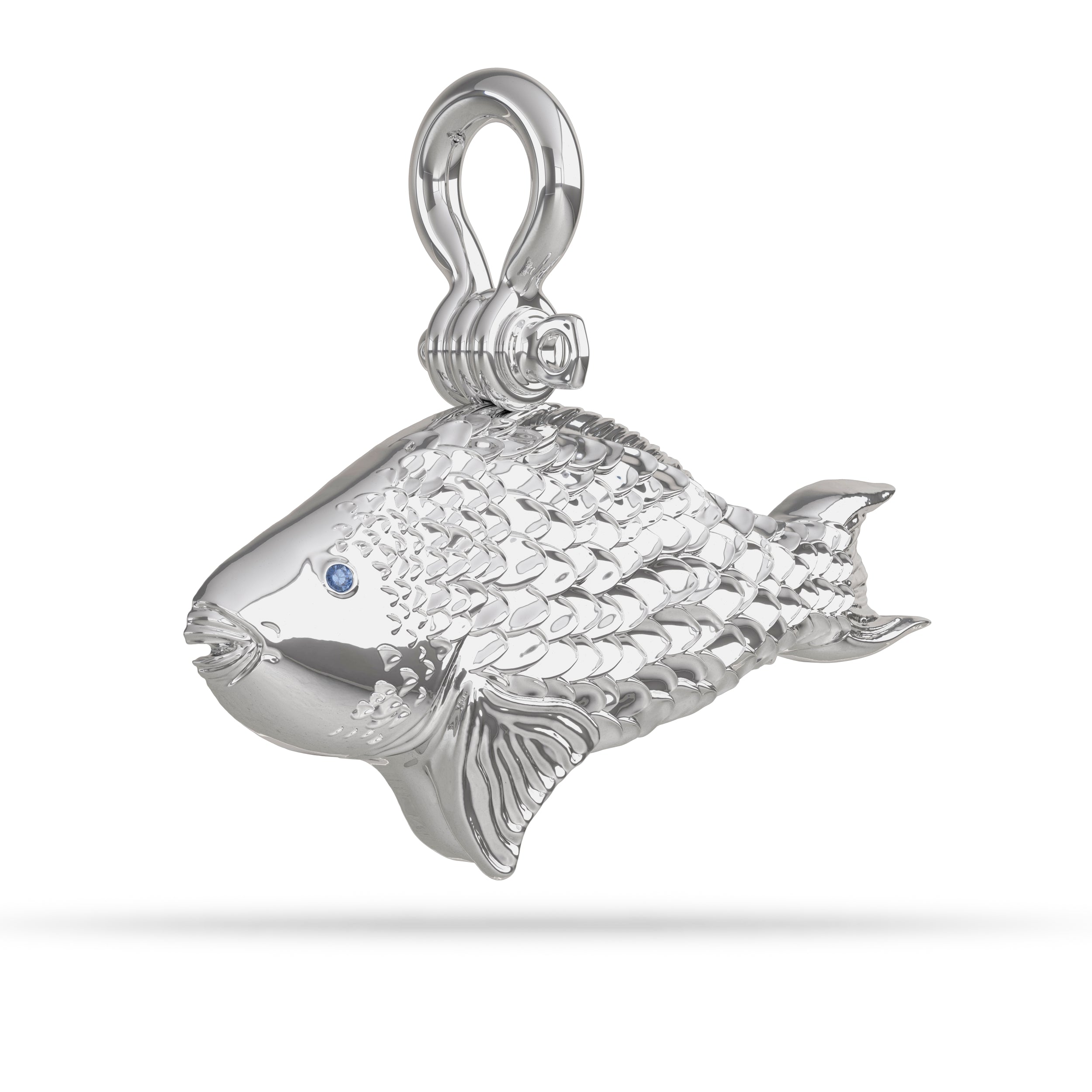 Silver Fish Pendant 