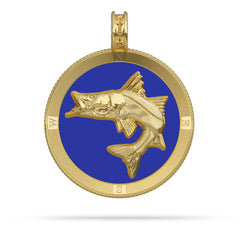 Snook Compass Medallion