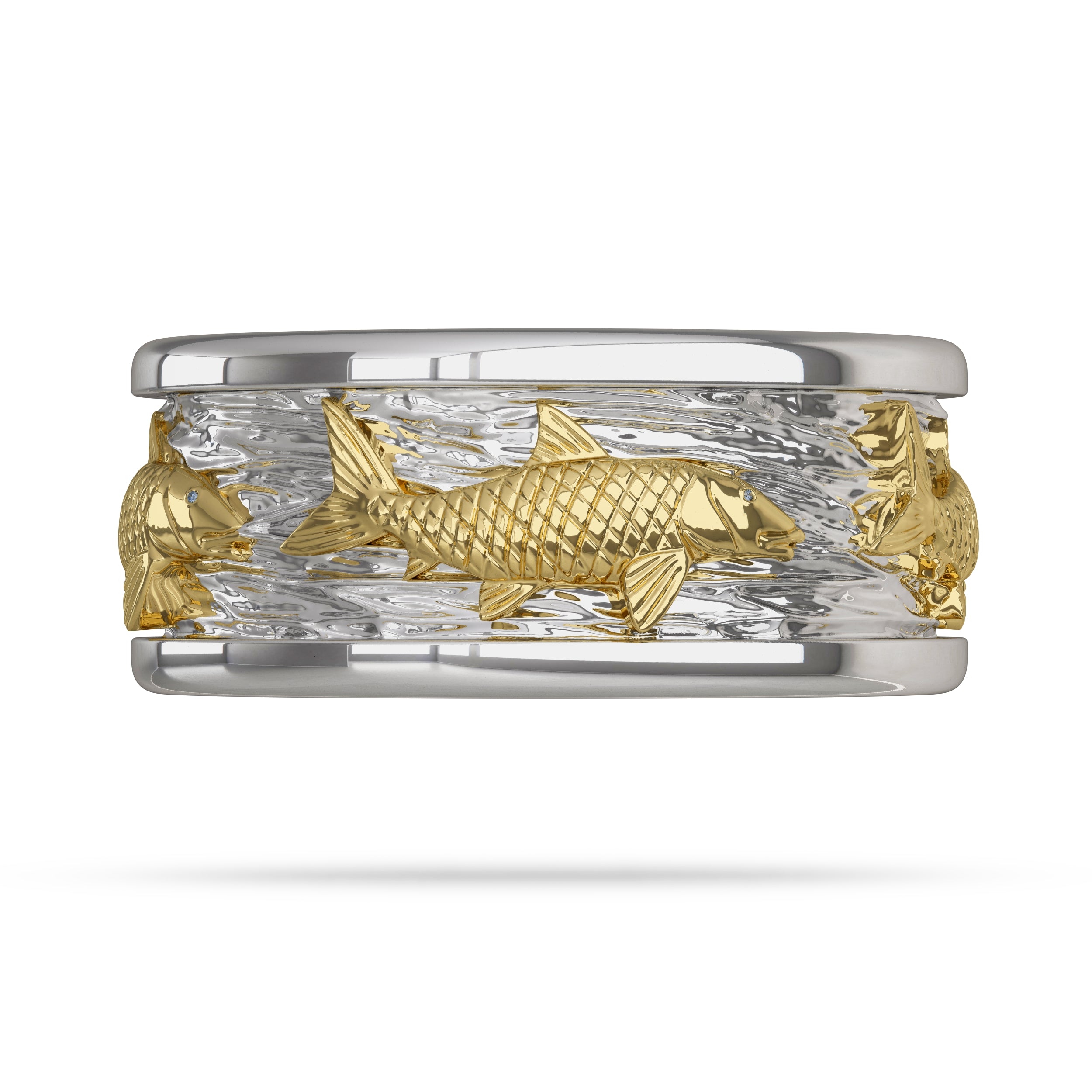 Gold Bonefish Ring Fly Fishing 