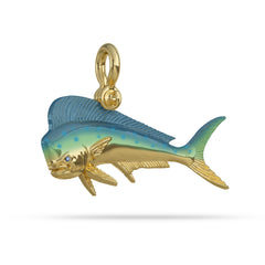 "Angry Bull " Down  Mahi Pendant