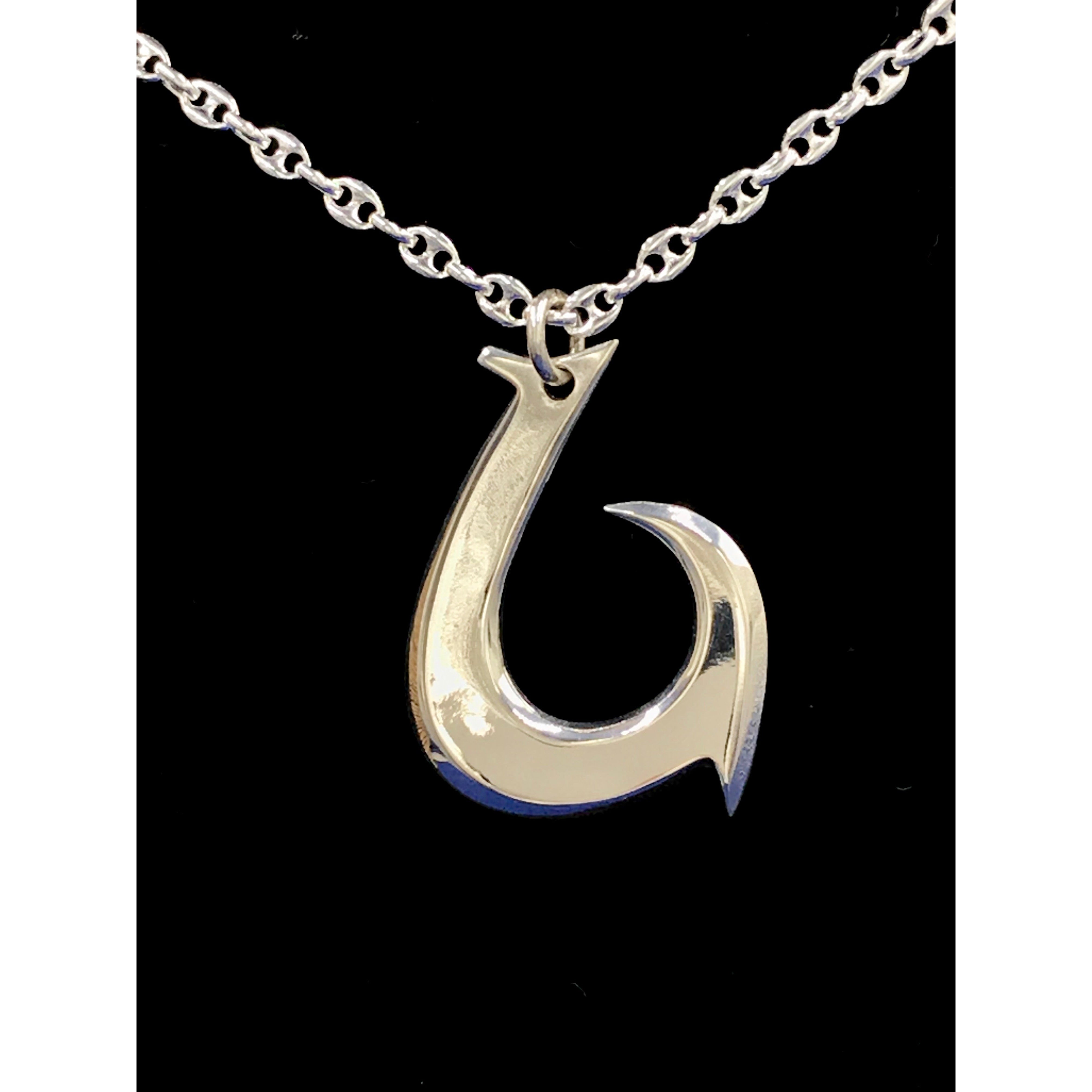 Polynesian Circle Fish Hook Pendant I Nautical Treasure Jewelry by Nautical Treasure Jewelry