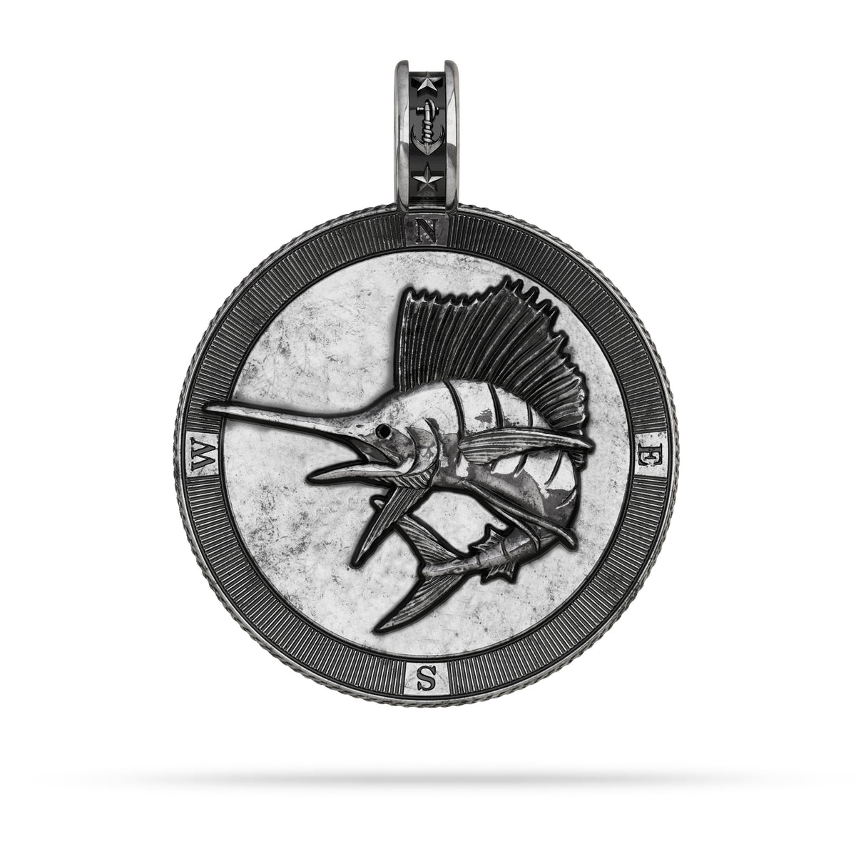 Sailfish Compass Medallion