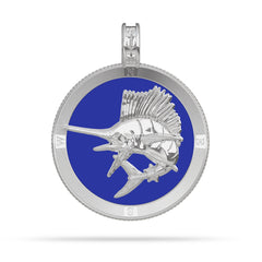 Sailfish Compass Medallion