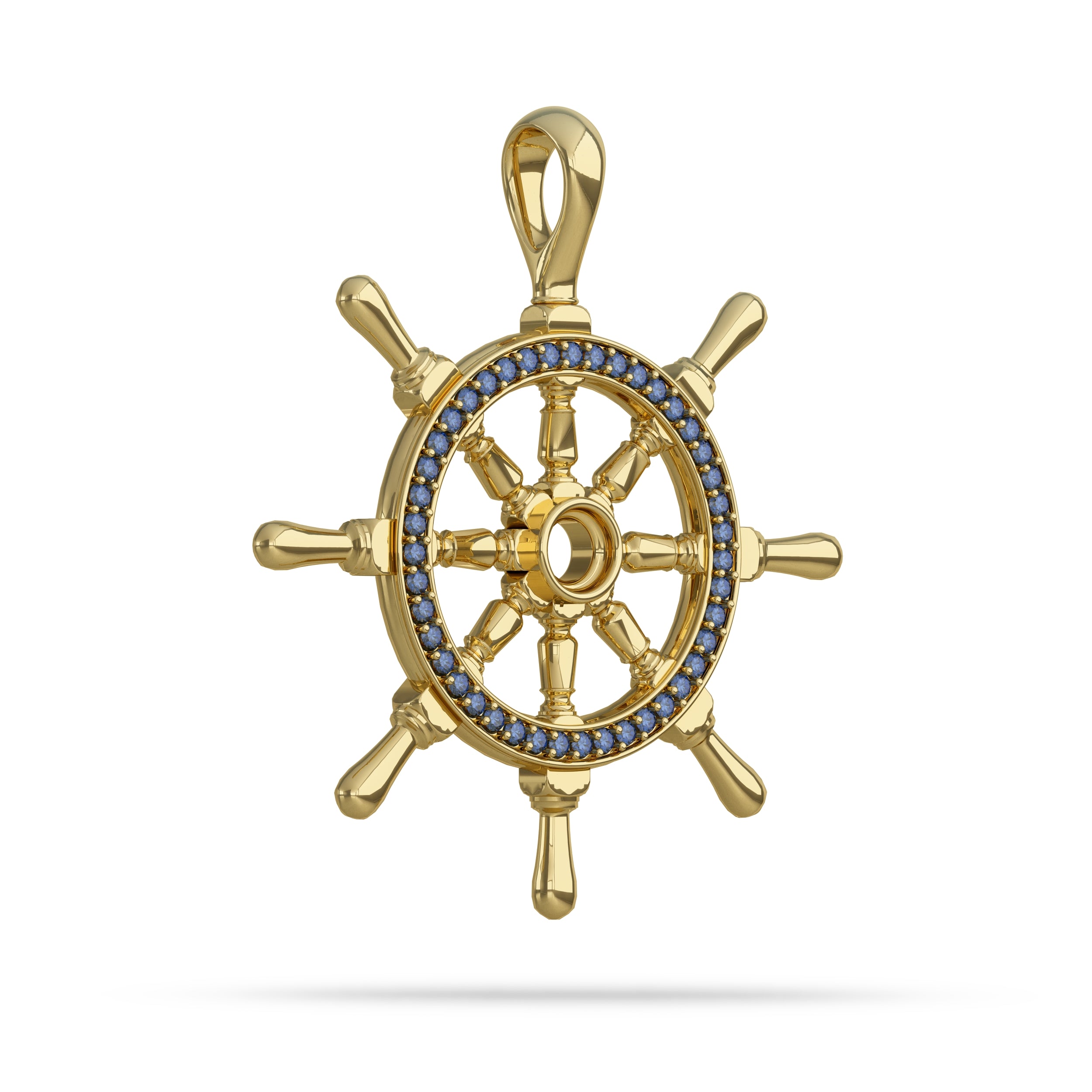 50 Pcs Craft Supplies Nautical Ship Wheel Anchor lig Charms Pendants